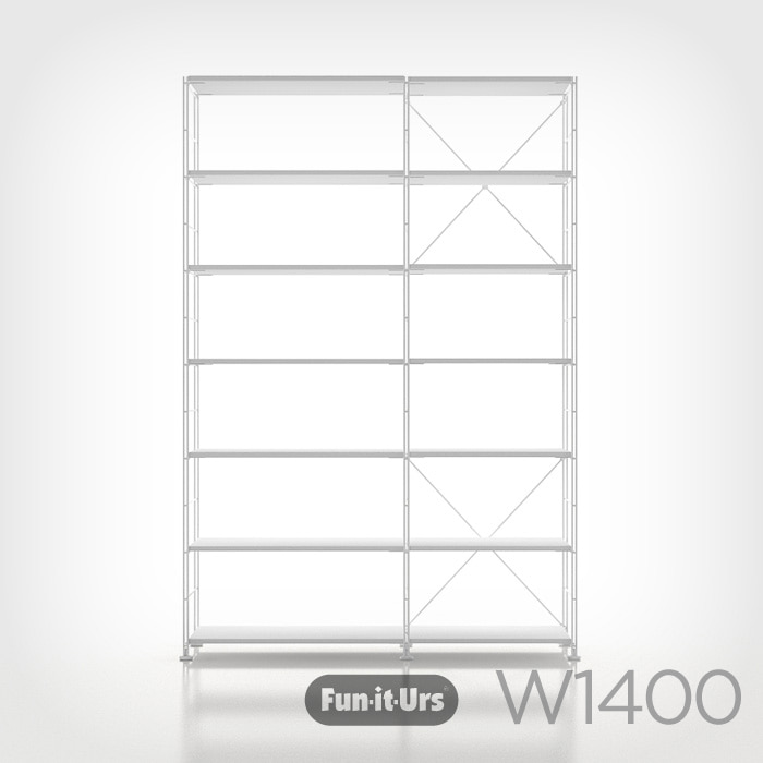 와이어수납 6단 W1400(800+600)
